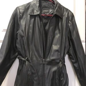 Womens leather jacket